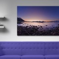 galeria moa, fotografia, diseño, decoración, cuadros, arte, Heinz Dienes, Tromso Mittag, lago, atardecer, piedras, paisaje