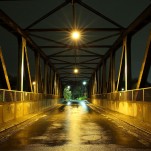 Galeria MOA, offenback bruche, alemania, puente, noche, urbano, Fotograía, Arte, Decoración, Diseño, Bogotá