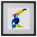 Ilustración, tucan, Galeria MOA, arte, decoración, cuadro, pájaro, animales, MOA Prints,